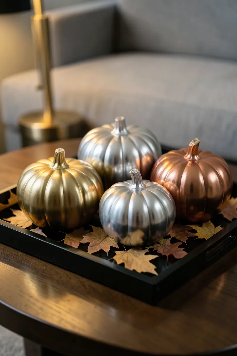 5. Metallic Pumpkin Collection