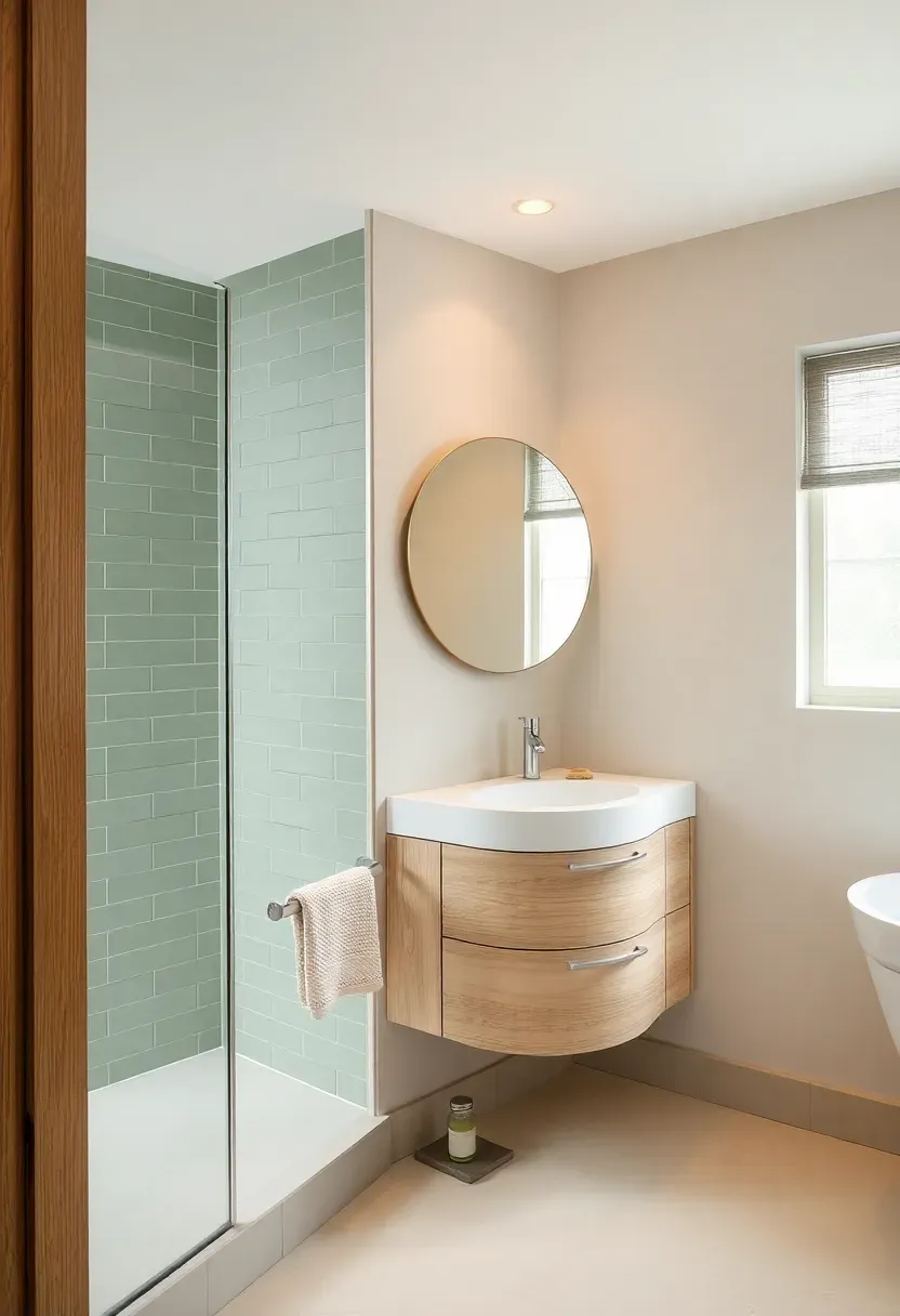 3 decor ideas for green bathroom