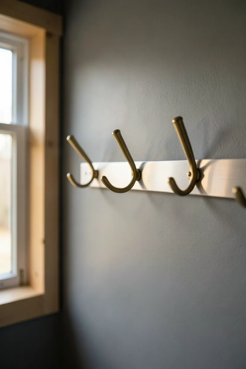 Wall-Mounted Coat Rack