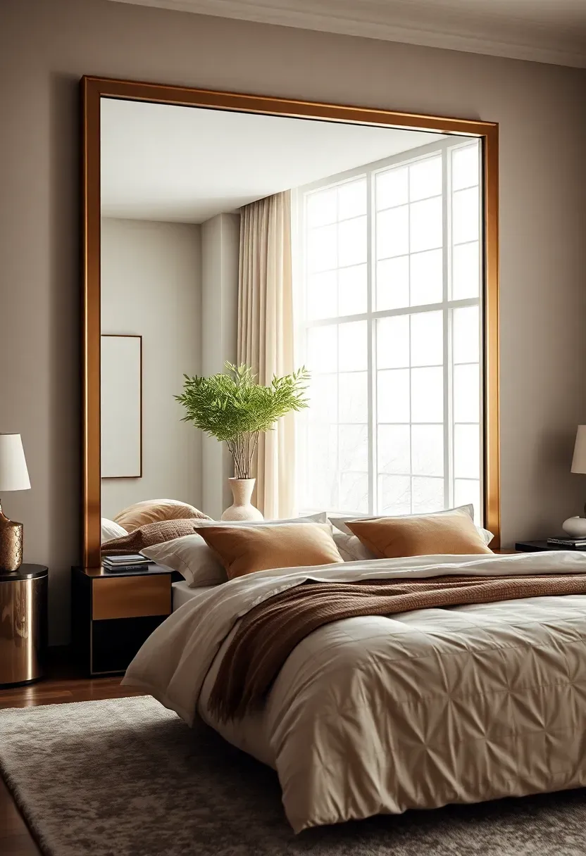 Large Statement Mirror