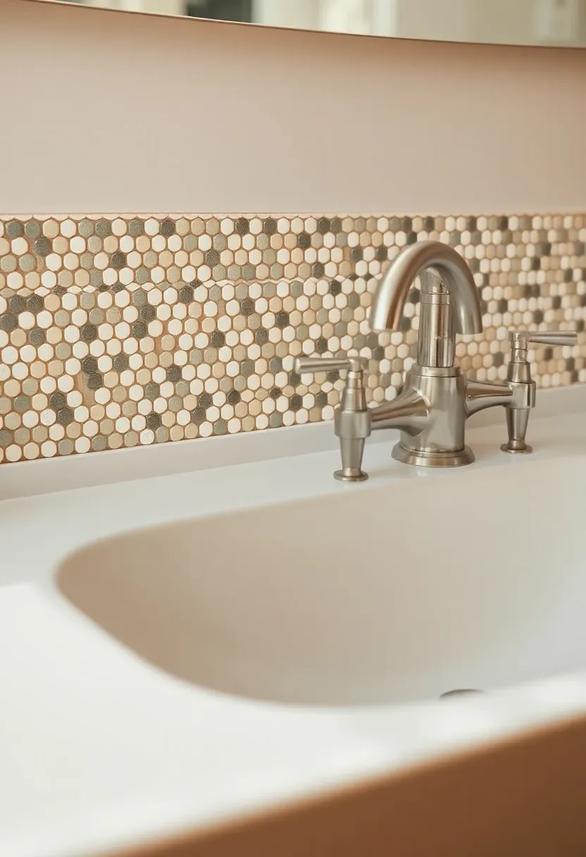 Micro mosaic accent band