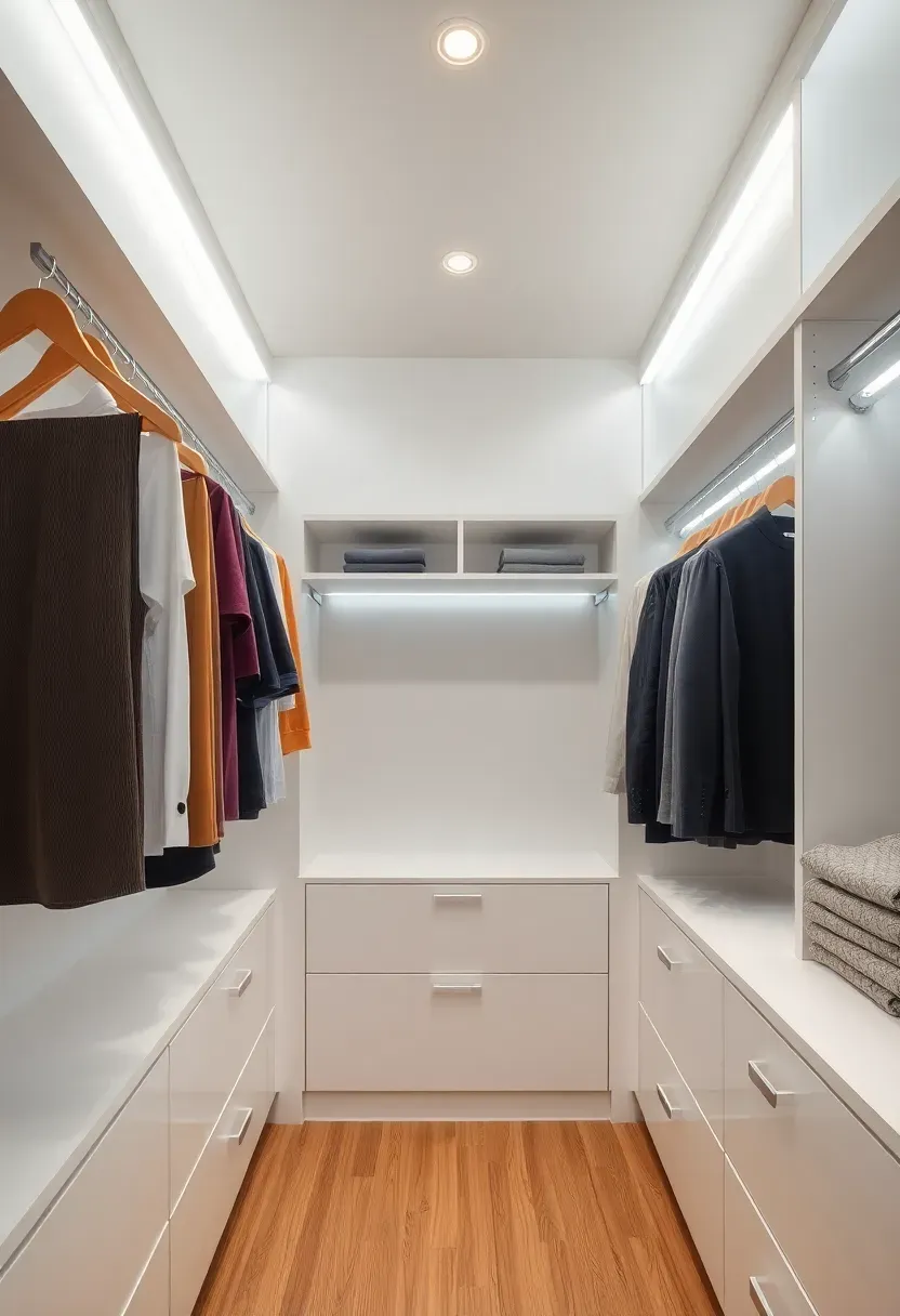 Walk-In Wardrobe Minimalist Design