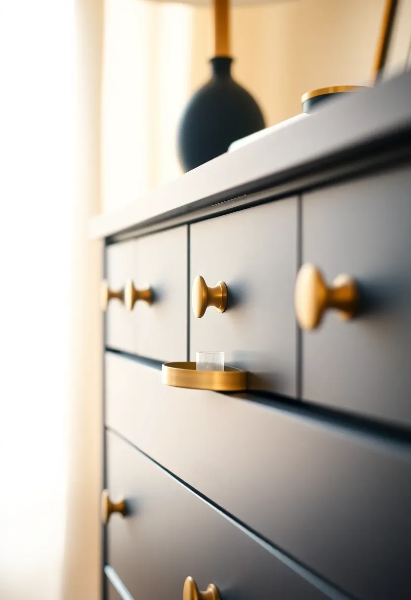 Coordinated dresser hardware