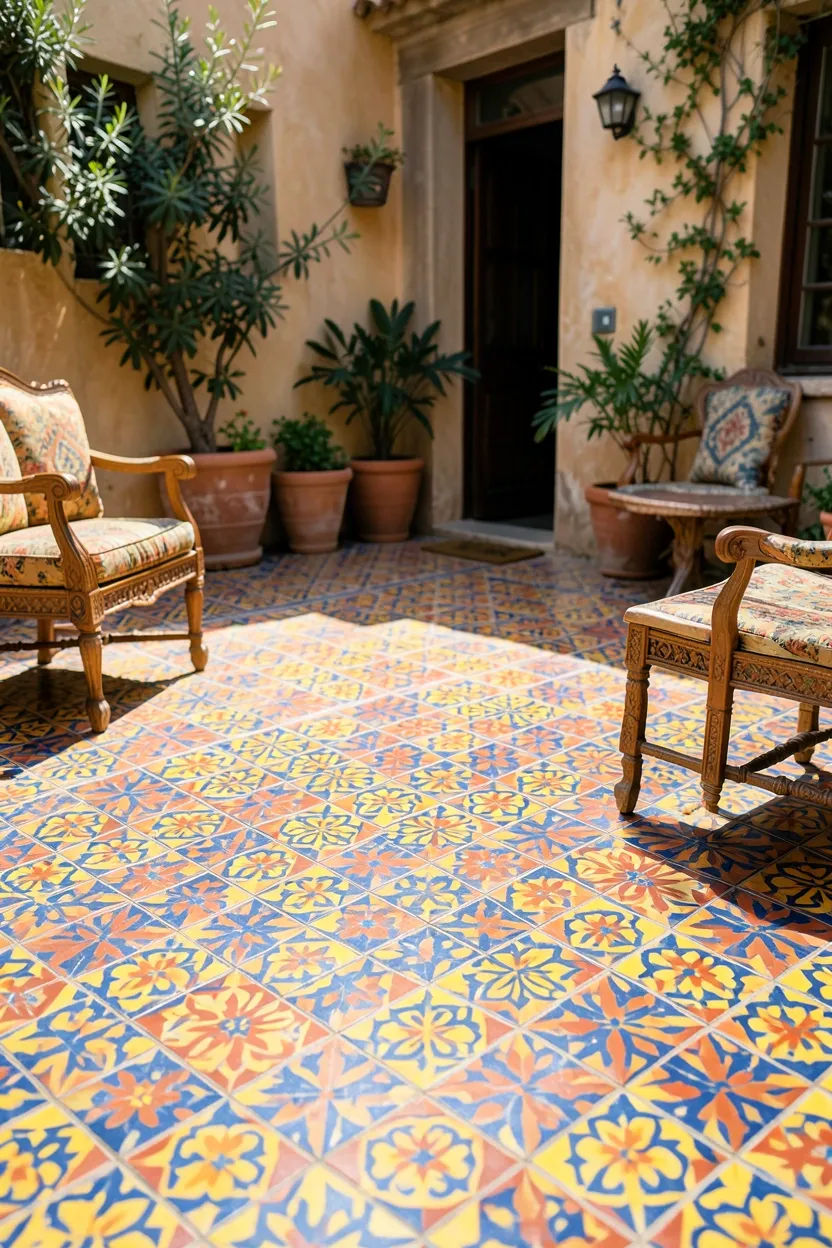 Mediterranean Tile Pattern