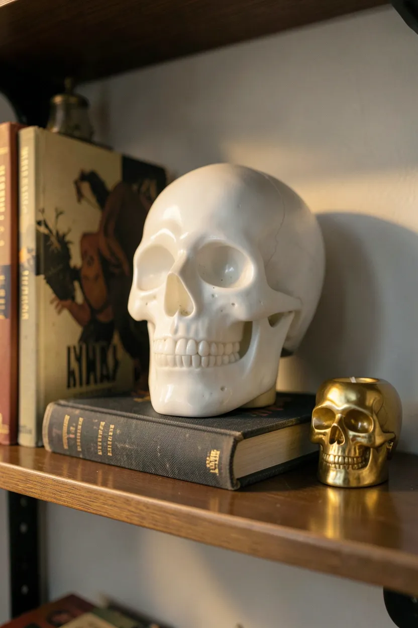 11. Sophisticated Skull Accents