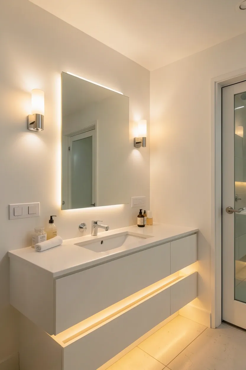 Spa-Style Lighting with Dimmers