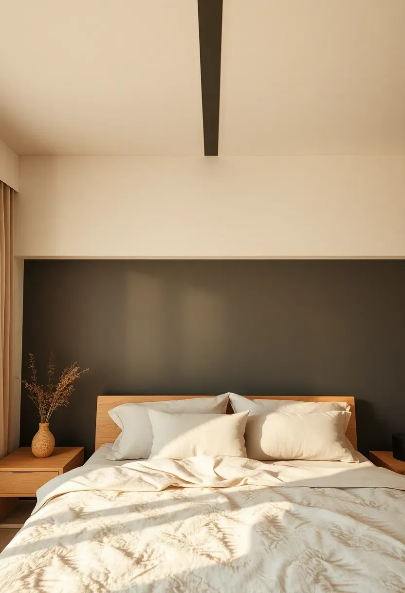 Graphite ceiling strip for depth