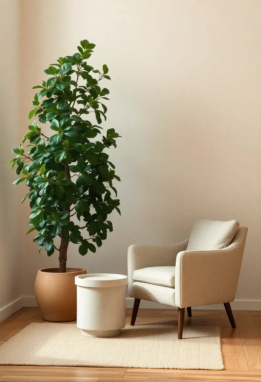 Sculptural Tree Corner