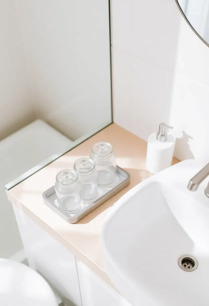 Matching glass canisters