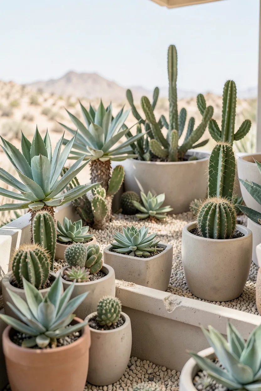 Desert Succulent Oasis