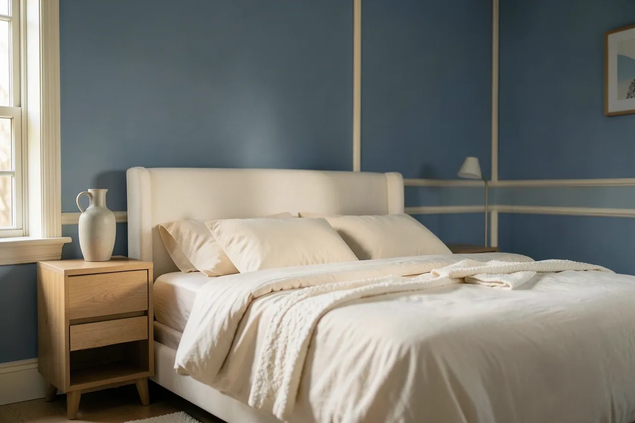 23 Blue and Cream Bedroom Ideas to Inspire Your Dream Space for Comfort and Visual Balance