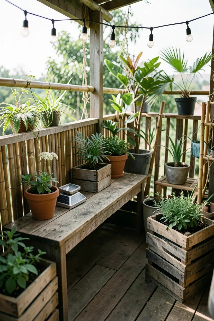 Sustainable Eco-Friendly Balcony