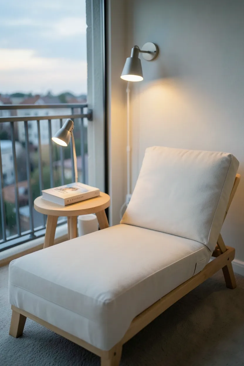 Cozy Reading Nook Balcony