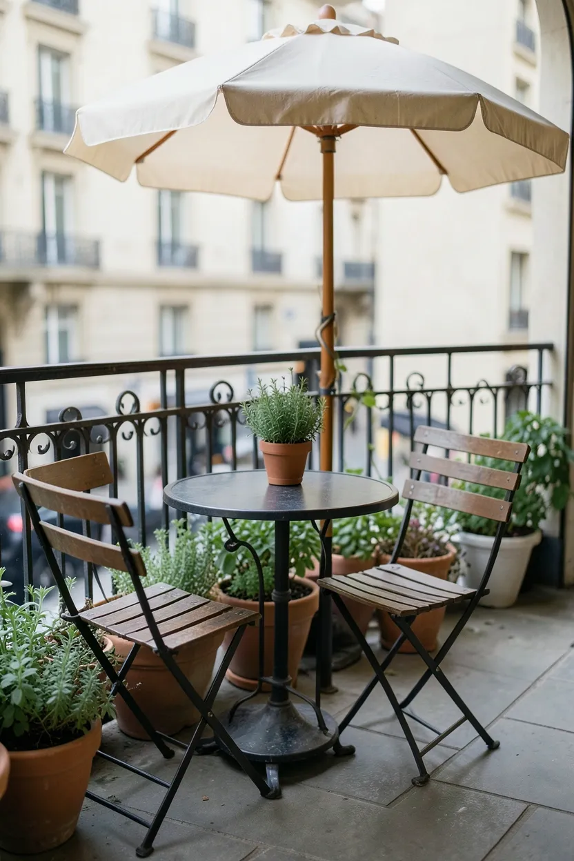 Compact Bistro Style Setup