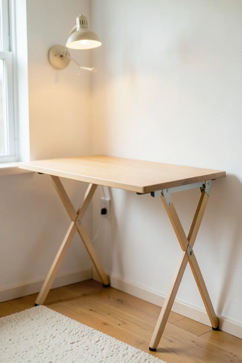 Fold-down desk Murphy style