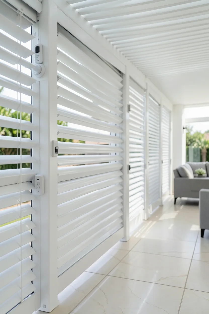 Motorized Louvered Pergola