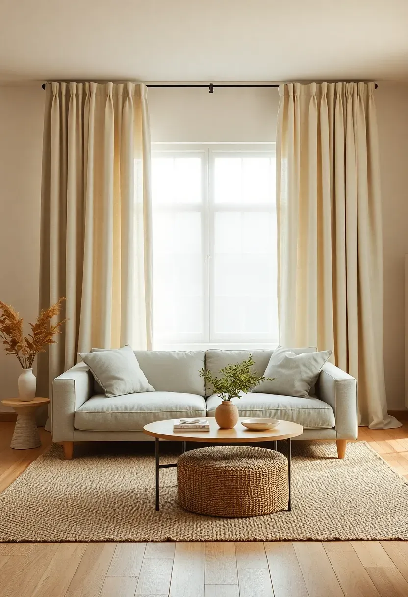 Floor-to-Ceiling Drapes as Soft Perimeter