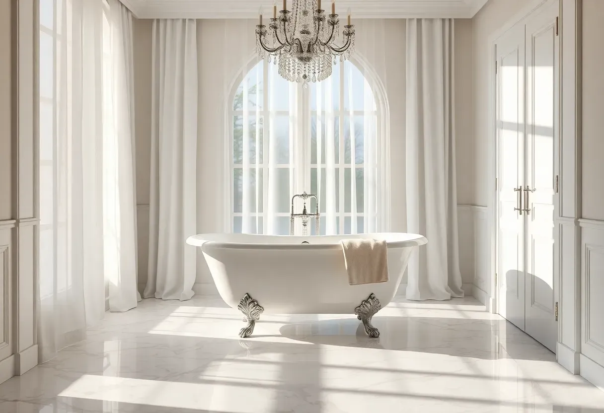 29 Bathroom Chandelier Ideas for Every Style
