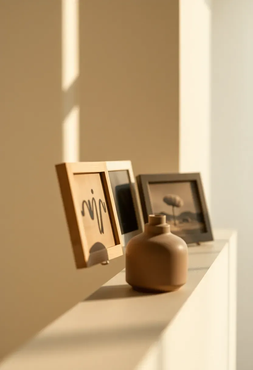 Framed print trio with sealed mats