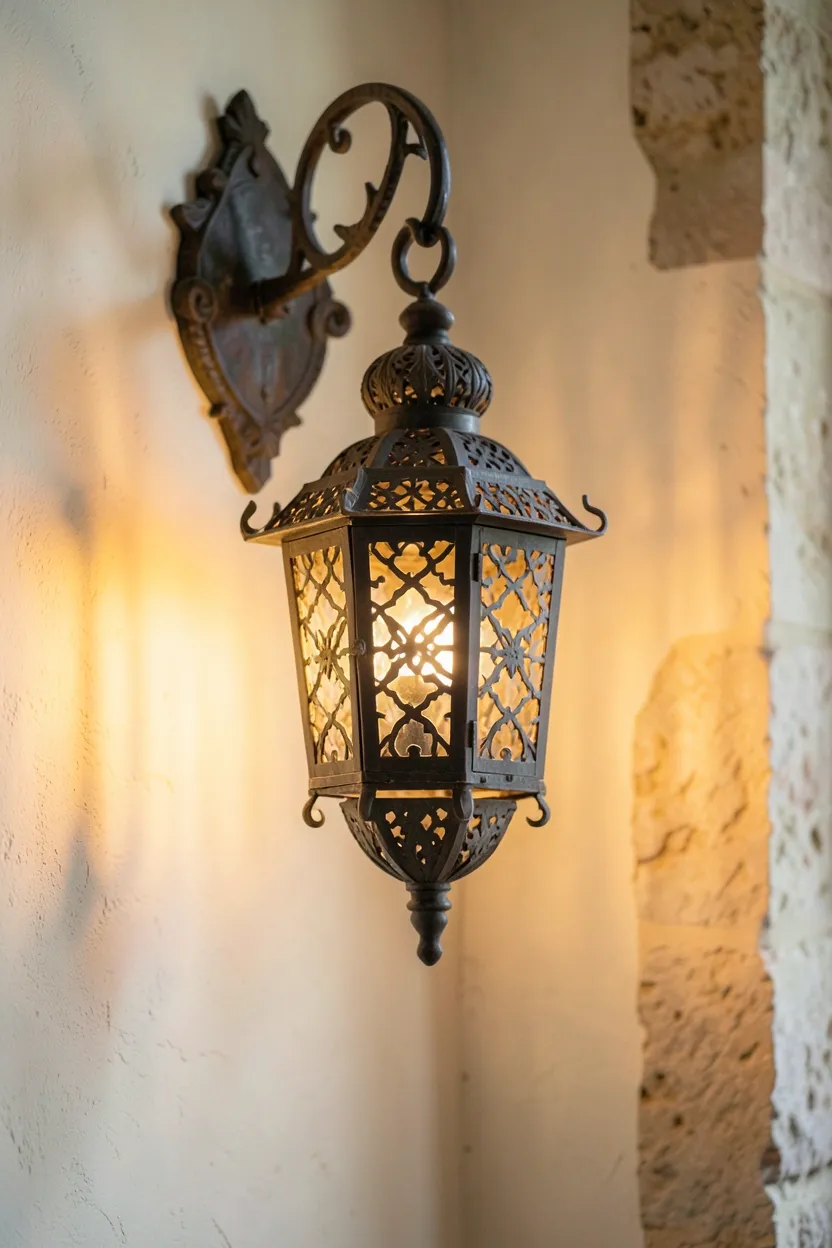 Mediterranean Lantern Lighting
