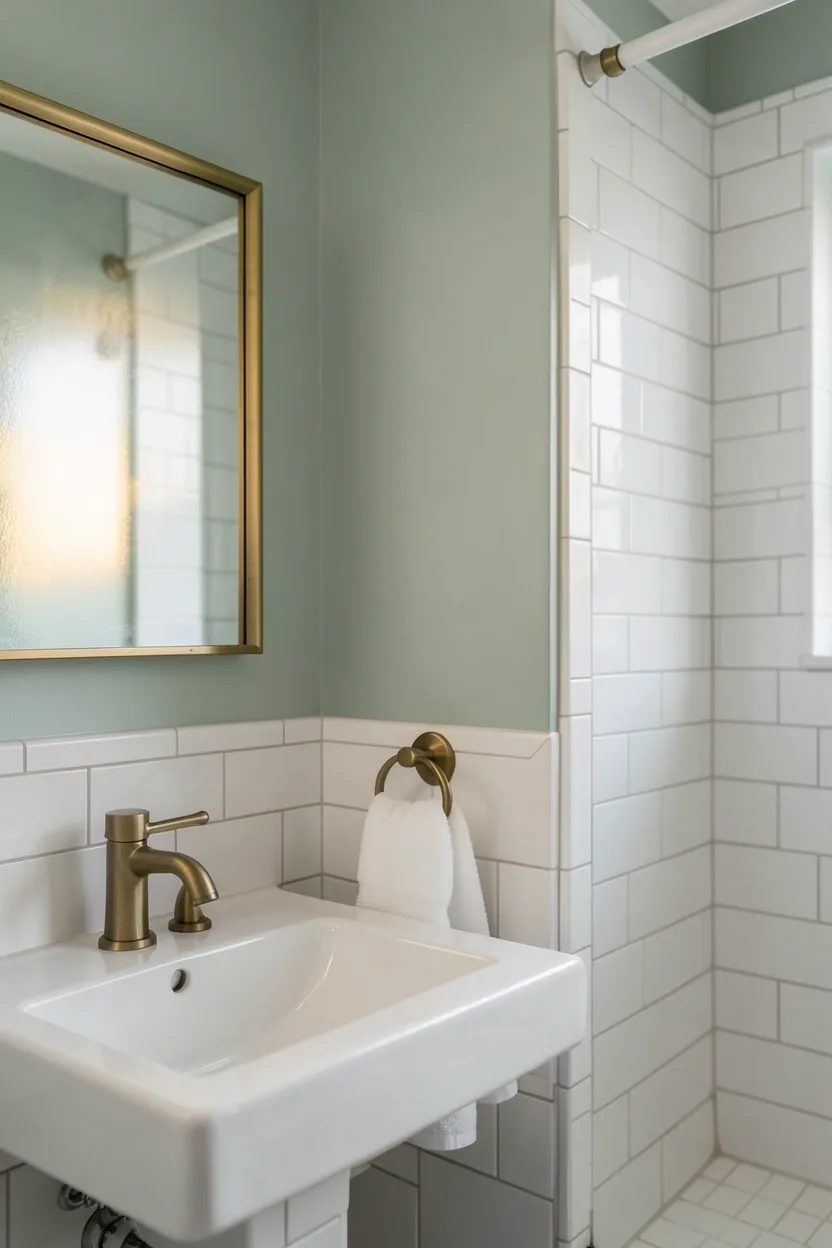 25 Green Bathroom Ideas: Sage, Olive & Emerald Decor