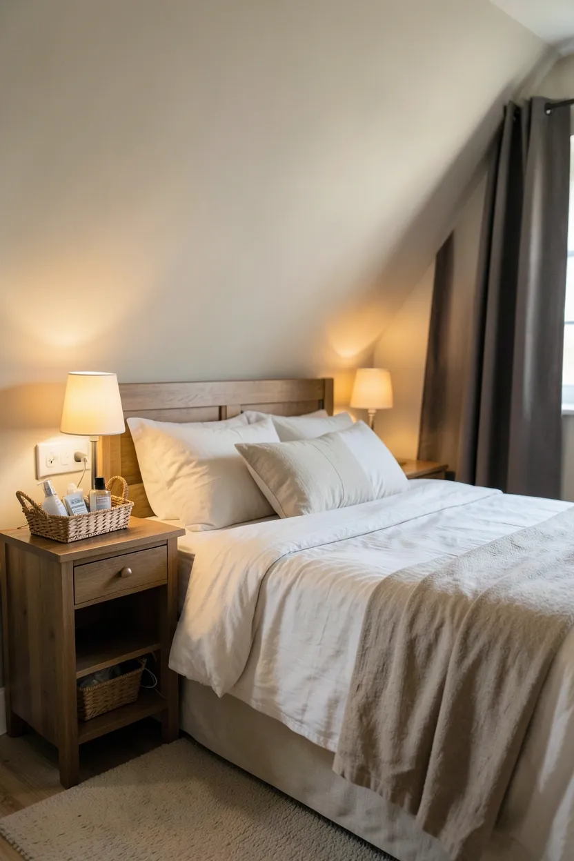 Guest-Friendly Attic Room