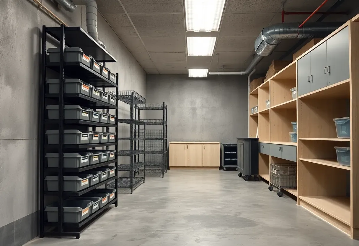 21 Basement Shelving Ideas