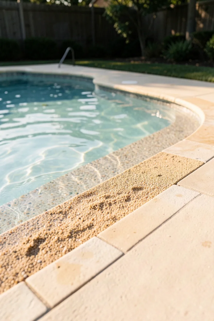 Beach Entry Pool with Gradual Slope