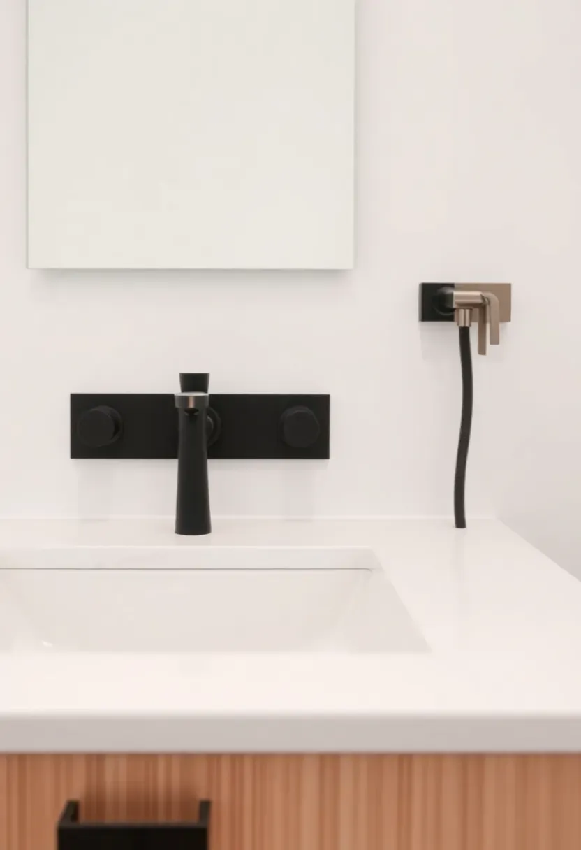 Matte black hardware swap