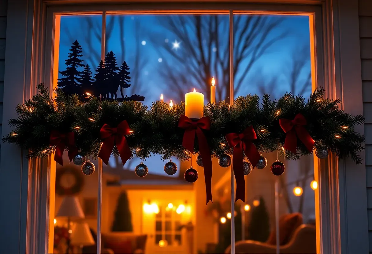 19 Christmas Window Decorations for a Magical Look
