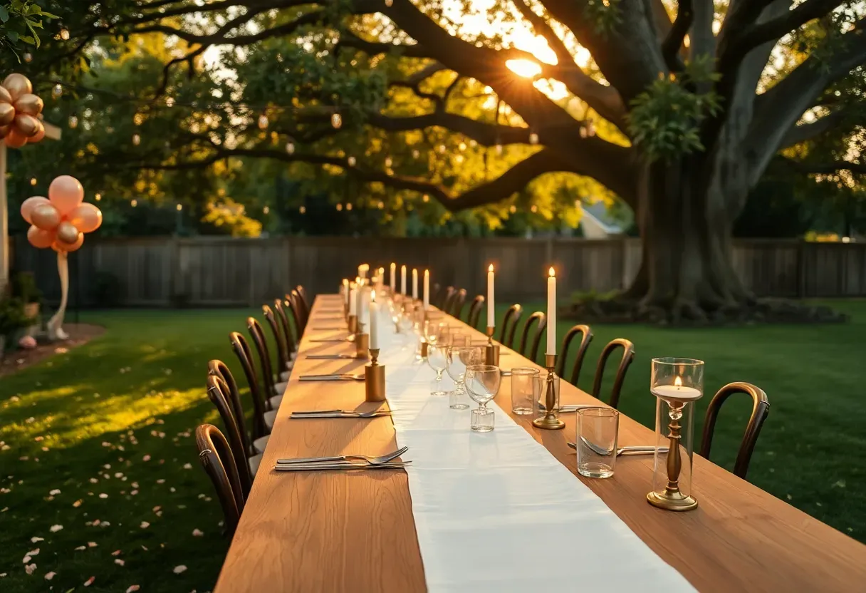 25 Backyard Sweet 16 Party Ideas at Home