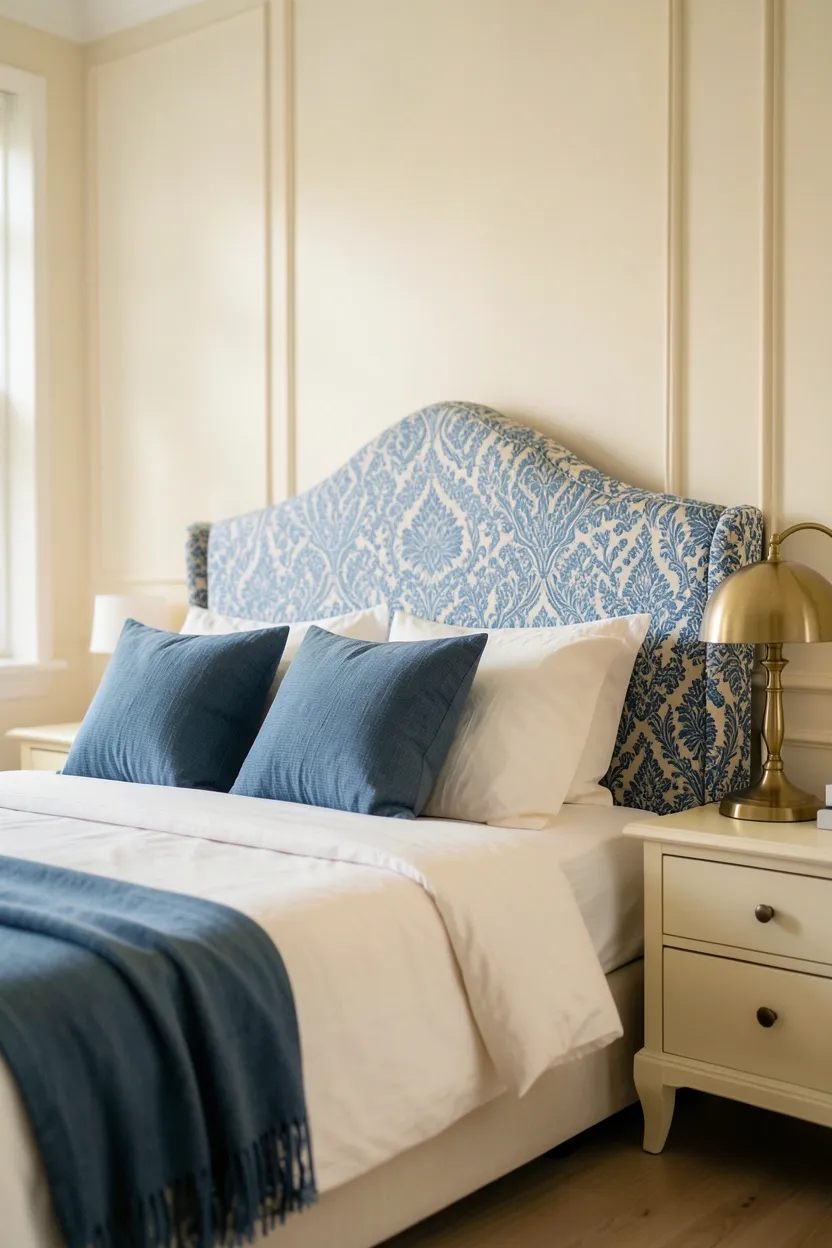 Powder Blue and Cream Coastal Farmhouse