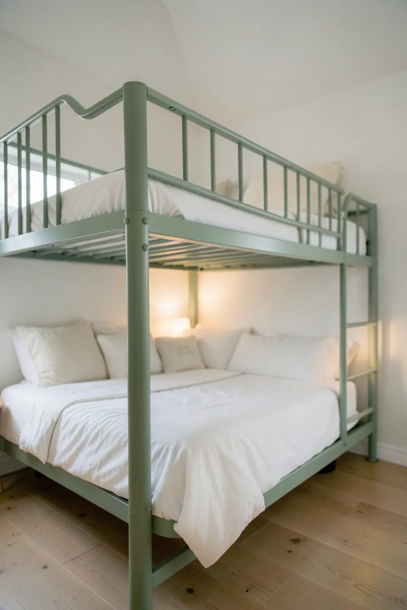 Green Loft Bed Railing