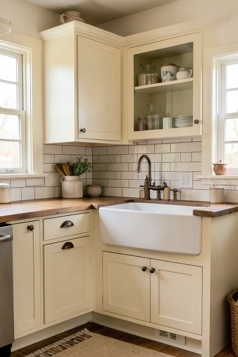 27 Small Farmhouse Kitchen Ideas for Cozy Country Style