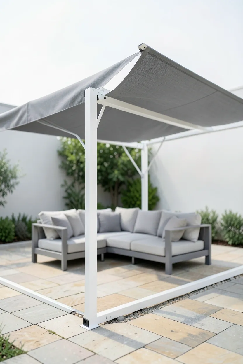 Retractable Canopy Pergola