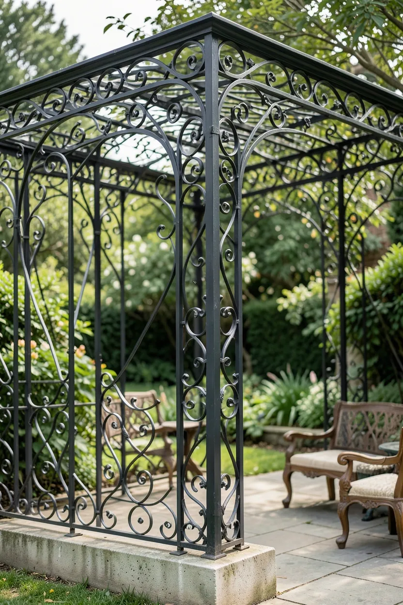 Pergola with Skylight Roof