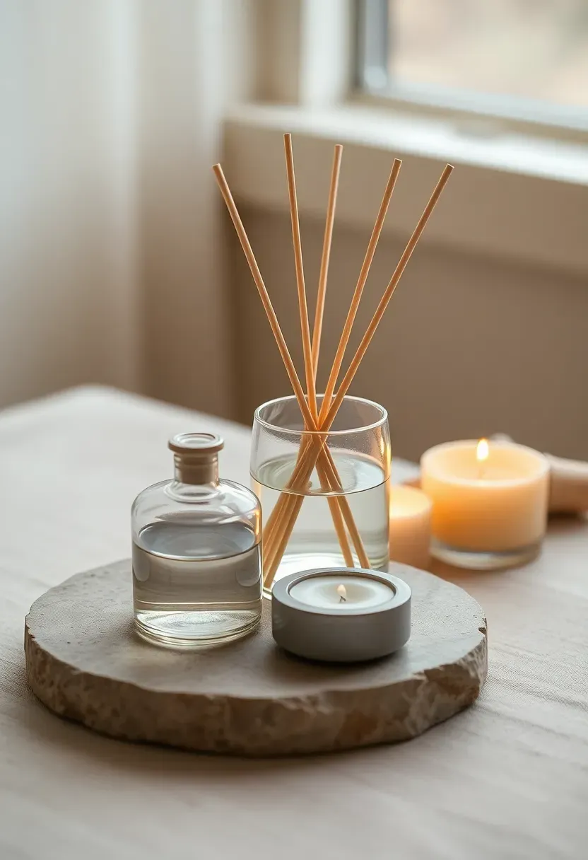 Reed diffuser scent corner