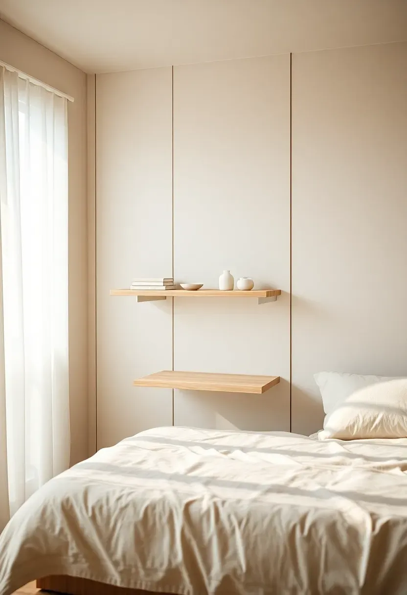 Fold-down table with hidden storage core