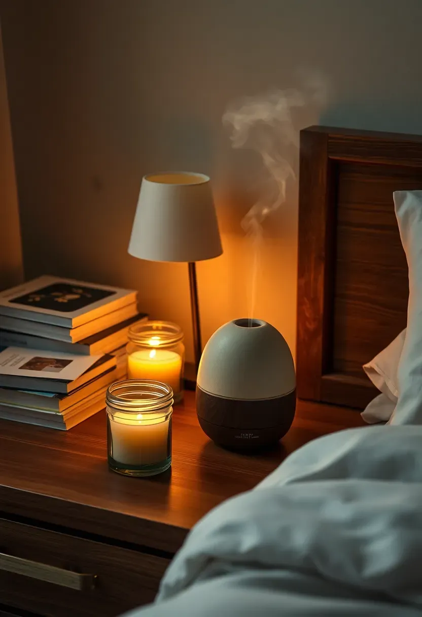 Diffuser or candles for ambient scent