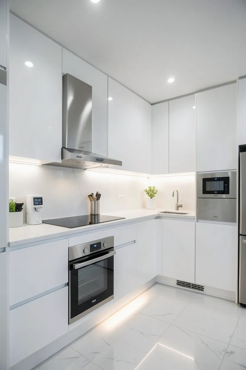 Backsplash Statement Modern Kitchen