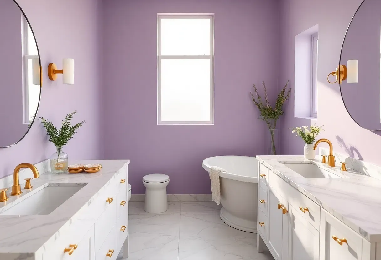 21 Purple Bathroom Ideas to Transform Your Space for a Calm and Modern Bathroom