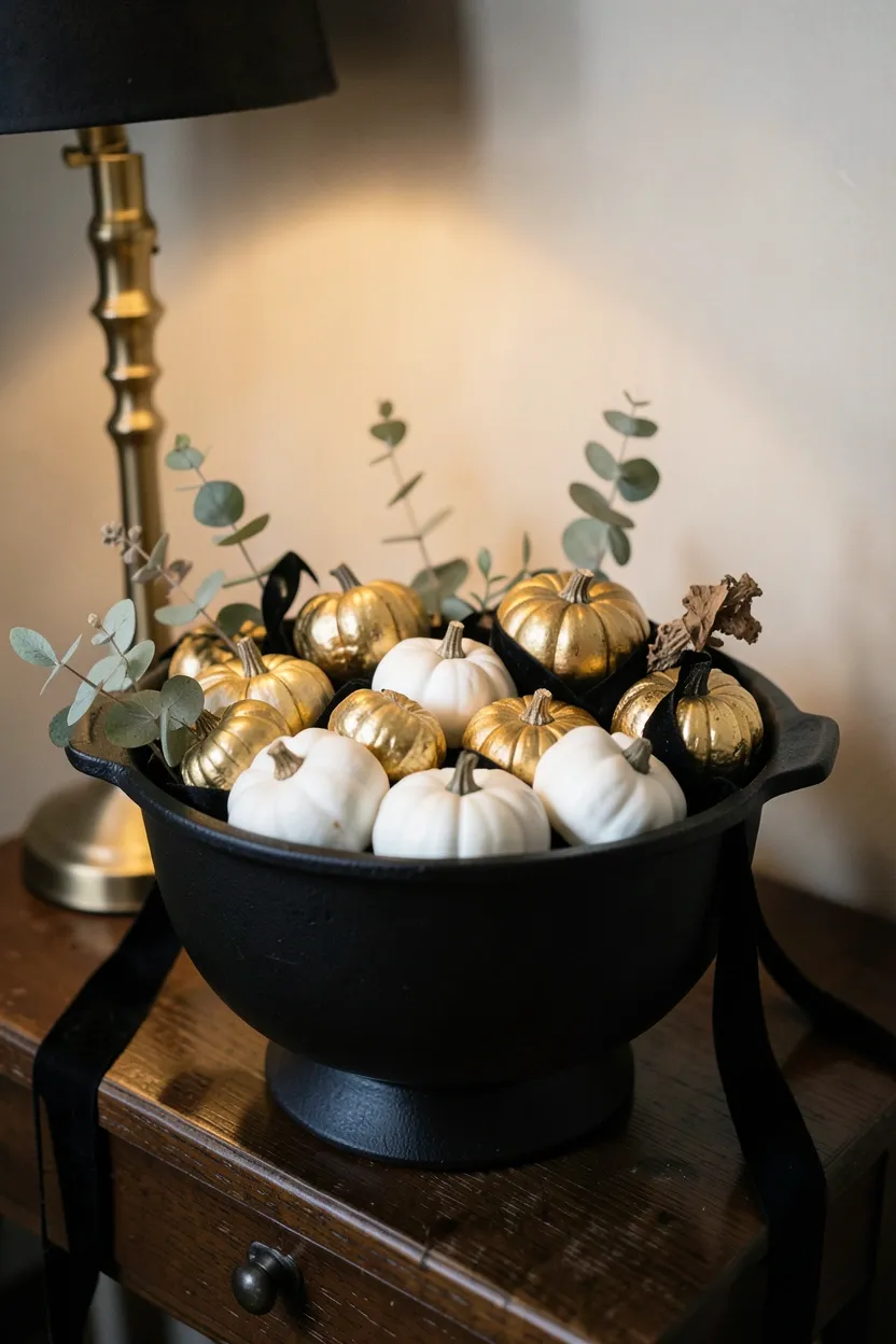 21. Luxe Cauldron Display