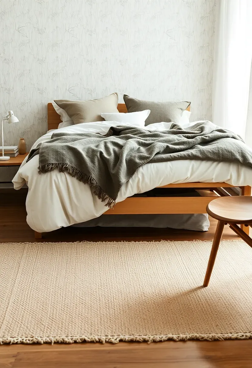 Textured Neutral Minimalist Room