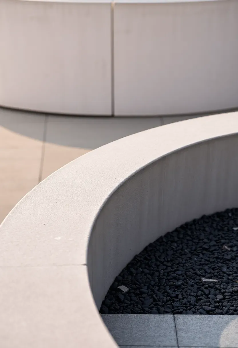 Sculptural bench islands