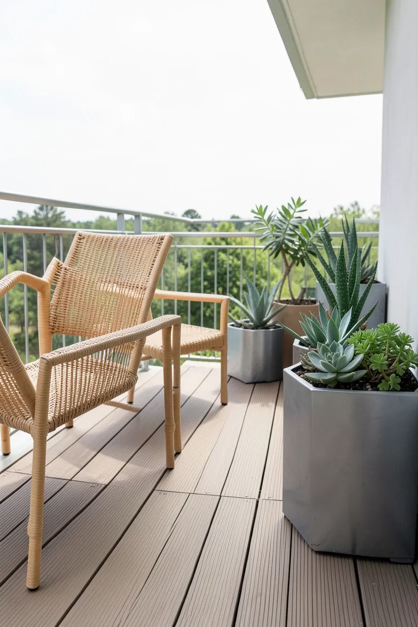 Low-Maintenance Balcony for Busy Lifestyles