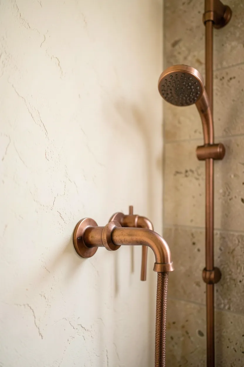 Copper Accents and Fixtures