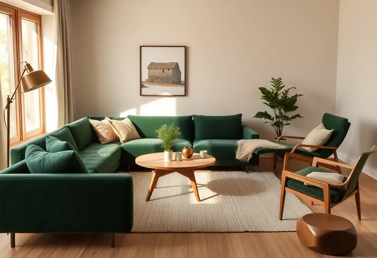 17 Stunning Green Couch Living Room Ideas for Cozy Comfort