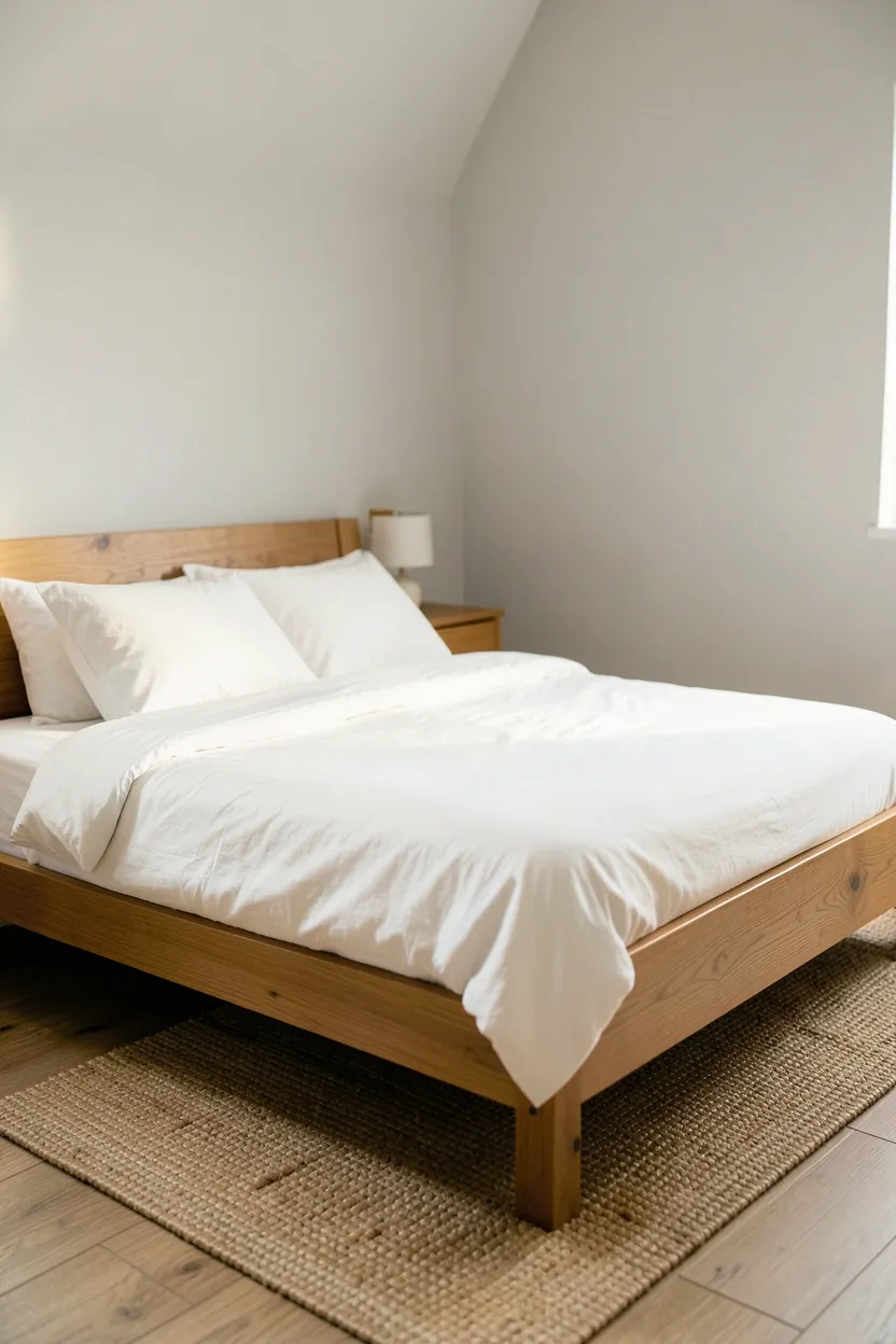 Corner Bed Placement with Diagonal Room Flow