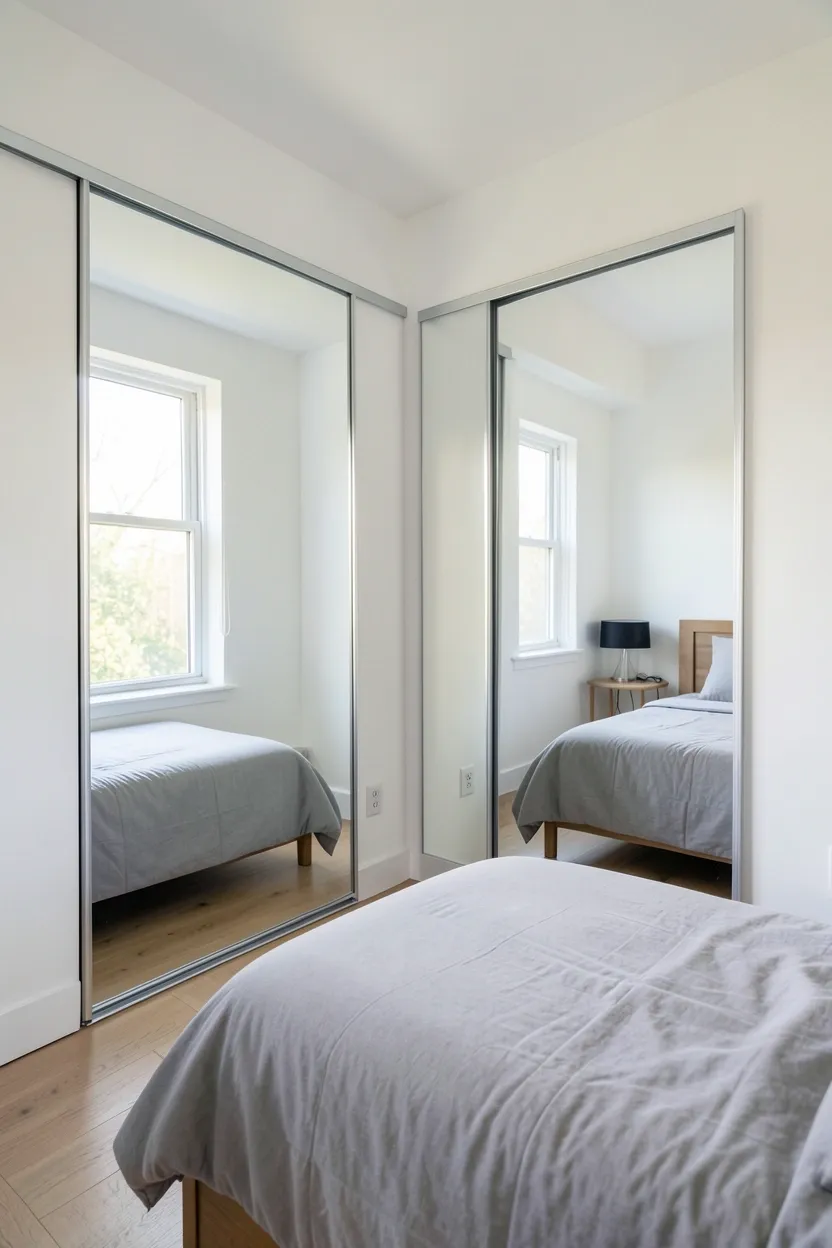 Light-Reflecting Mirrors and Glass Accents