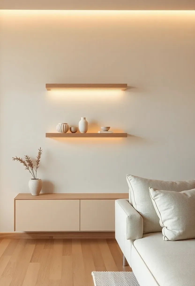 Hidden LED Shelf Line for Soft Wash